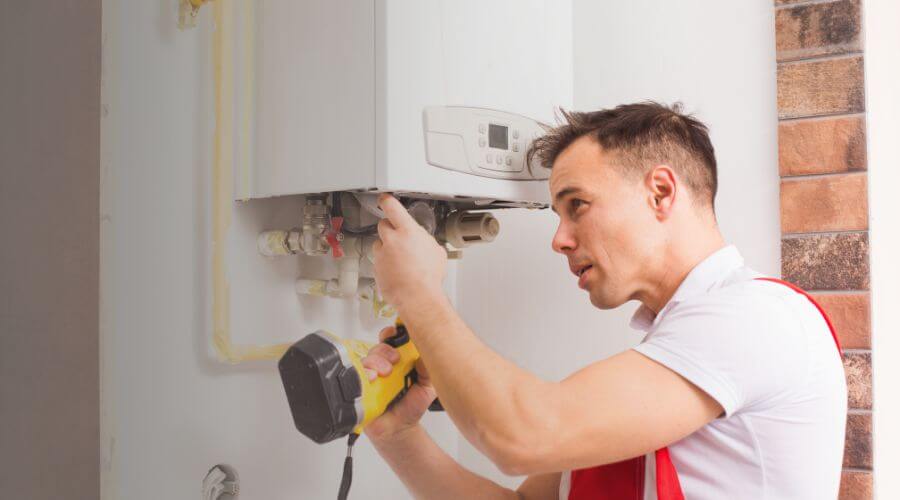 Local water heater installation in Webster, KY